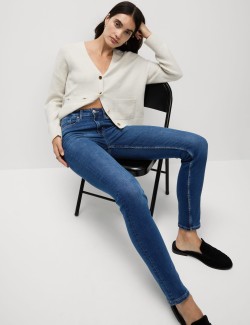 Džíny Lily úzkého střihu se strečem