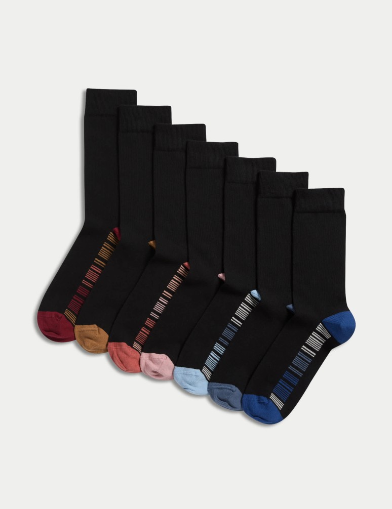 7pk Cool & Fresh™ Cotton Rich Socks