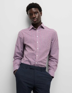 2pk Regular Fit Easy Iron Check Shirts