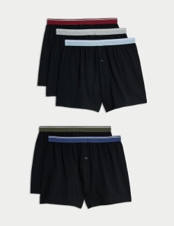 5pk Pure Cotton Cool & Fresh™ Jersey Boxers