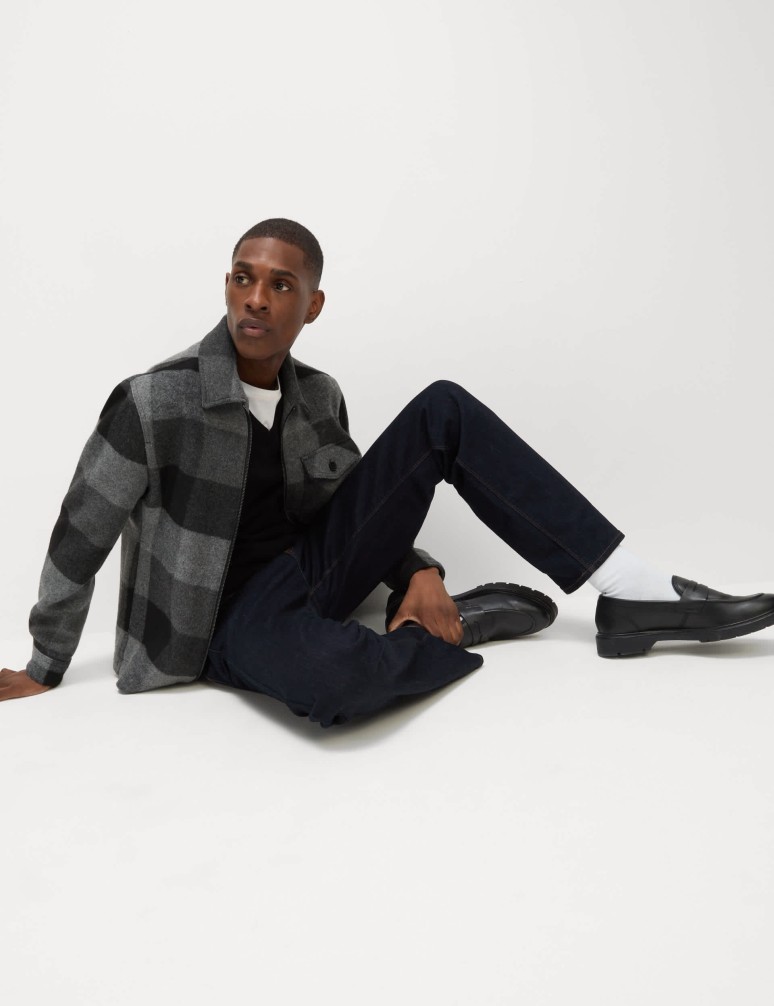 Straight Fit Stretch Jeans