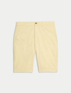 Regular Fit Stretch Chino Shorts