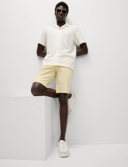 Regular Fit Stretch Chino Shorts