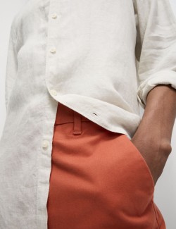 Regular Fit Stretch Chino Shorts