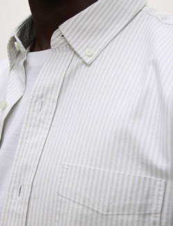 Pruhovaná oxfordská košile z čisté bavlny The Ultimate