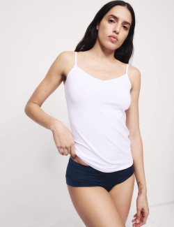 3pk Cotton Rich Strappy Vests