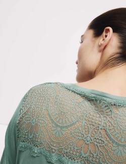 Lace Detail Nightshirt