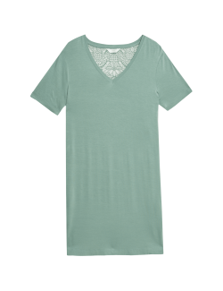 Lace Detail Nightshirt