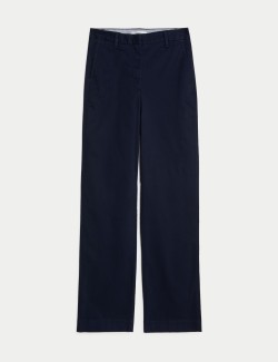 Cotton Rich Straight Leg Chinos