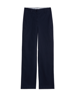 Cotton Rich Straight Leg Chinos