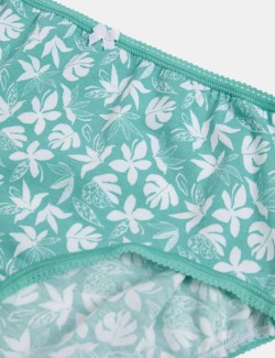 Šortkové kalhotky s vysokým pasem, z bavlny Lycra™, 5 ks