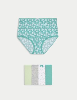 5pk Cotton Lycra™ Full Briefs