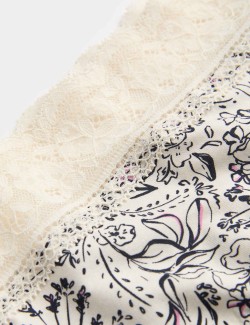 5pk Cotton Rich Printed High Rise Shorts