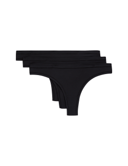 3pk Modal Flexifit™ Thongs