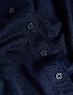 Kardigan s kulatým výstřihem a knoflíky vepředu