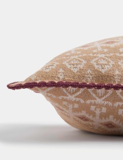 Vyšívaná přikrývka Sierra z čisté bavlny