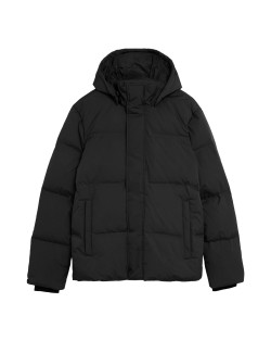 Feather and Down Puffer Jacket with Stormwear™