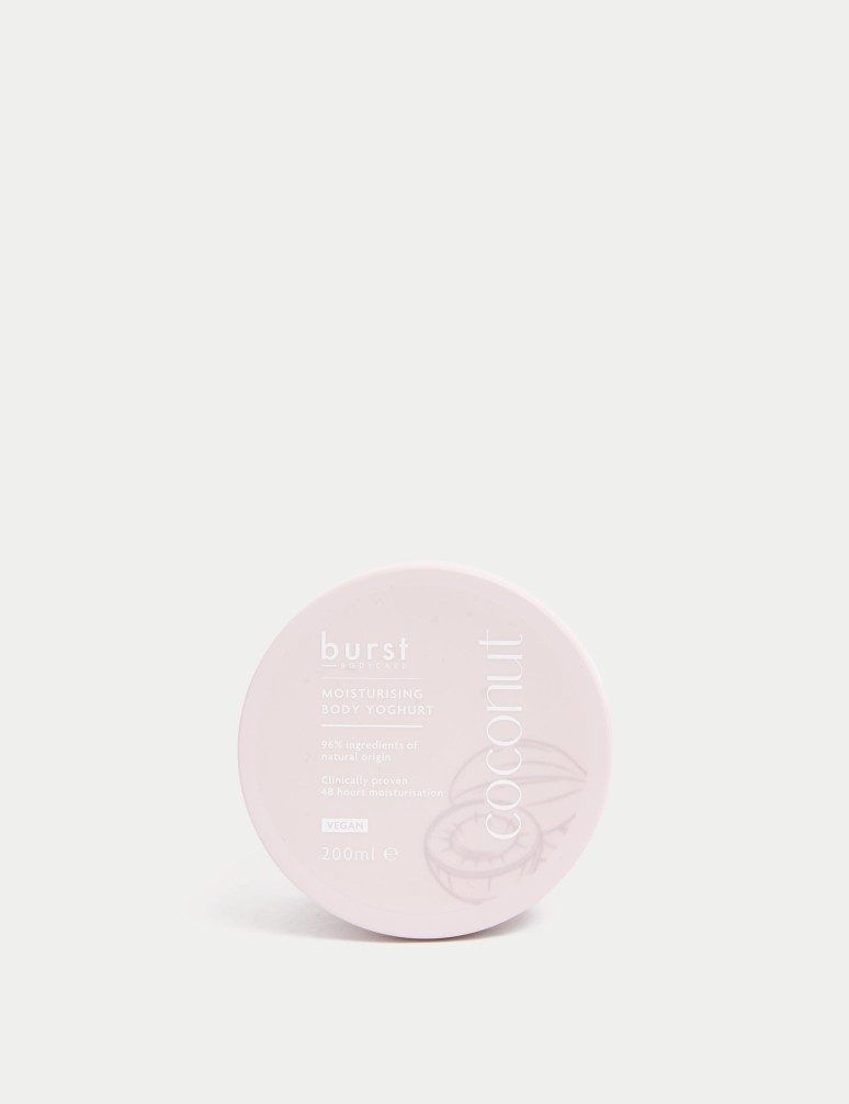 Hydratační tělový jogurt Coconut z kolekce Burst, 200 ml