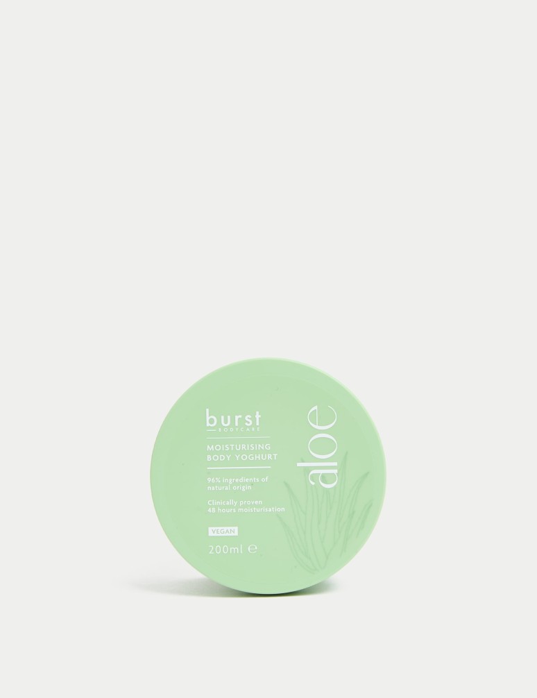 Hydratační tělový jogurt Aloe z kolekce Burst, 200 ml
