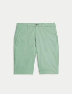 Regular Fit Stretch Chino Shorts