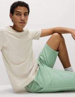 Regular Fit Stretch Chino Shorts