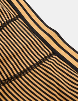 5pk Cotton with Stretch Striped Trunks (5-16 Yrs)