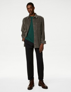 Tričko ke krku z čisté bavlny