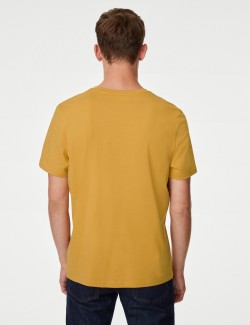 Tričko ke krku z čisté bavlny