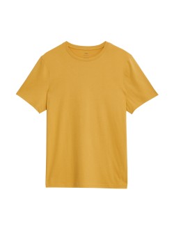 Tričko ke krku z čisté bavlny