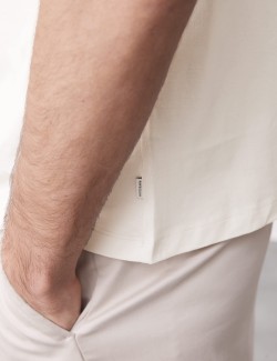 Tričko z prémiové bavlny, úzký střih