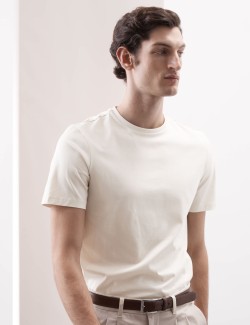 Tričko z prémiové bavlny, úzký střih