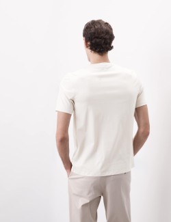 Tričko z prémiové bavlny, úzký střih