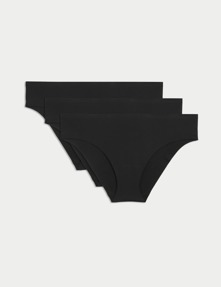 3pk Invisible No VPL Brazilian Knickers