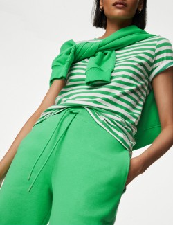 Tepláky s manžetami, s vysokým podílem bavlny a stahovací šňůrkou