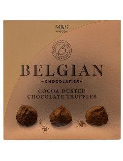 Belgické čokoládové pralinky