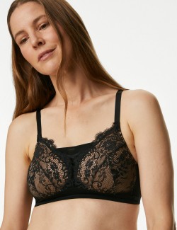 Lace Non Wired Post Surgery Bra