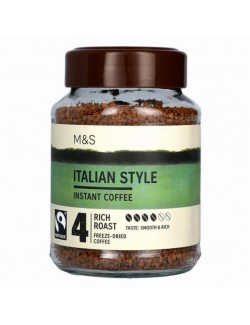 Instantní káva italského stylu sušená mrazem, Fairtrade