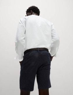 Šortky chino s částečně elastickým pasem