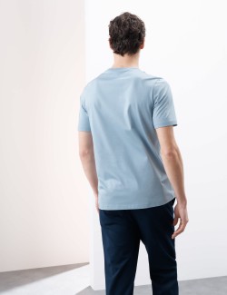 Tričko z prémiové bavlny, úzký střih