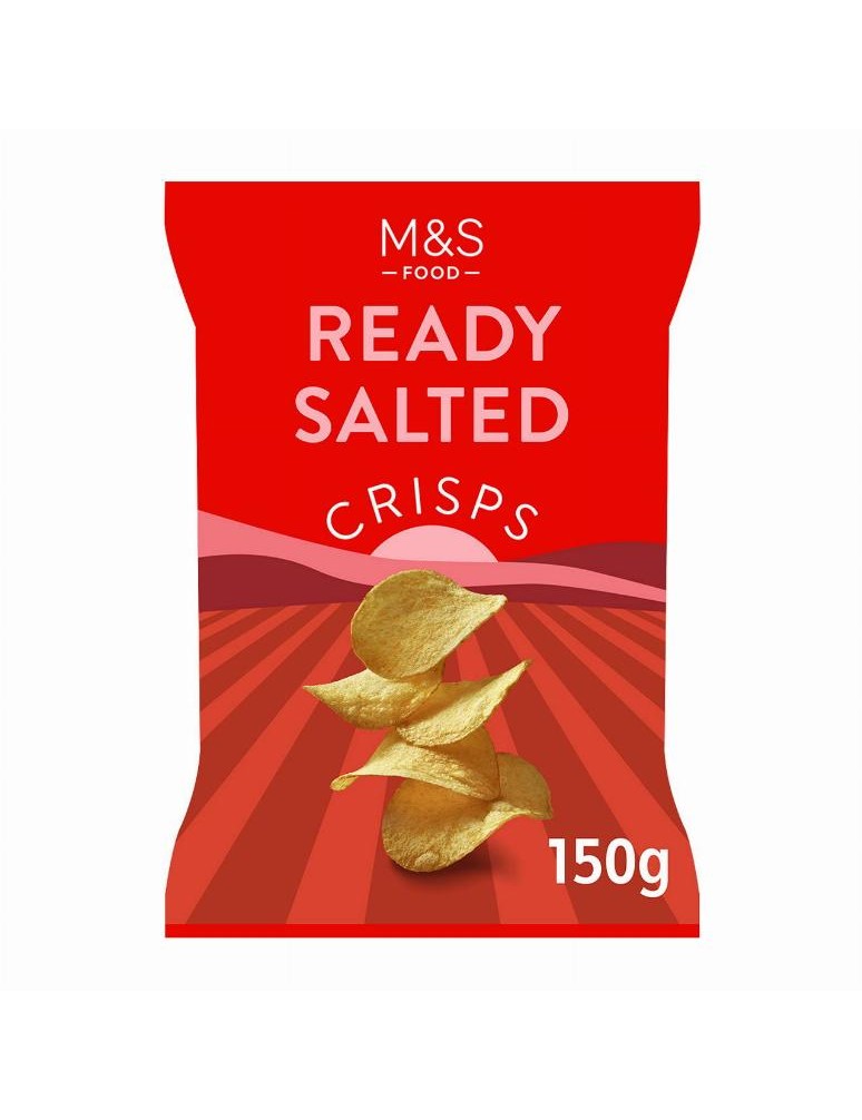 Bramborové lupínky jemně solené mořskou solí