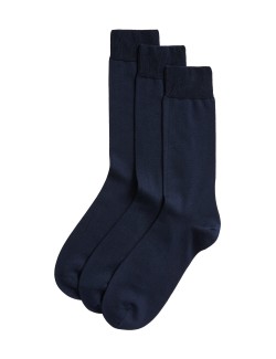3pk Luxury Egyptian Cotton Socks