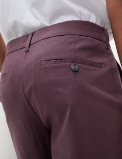 Regular Fit Stretch Chino Shorts