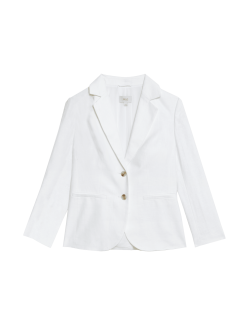 Jednořadový blejzr s vysokým podílem lnu