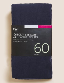 3pk 60 Denier Body Sensor™ Tights