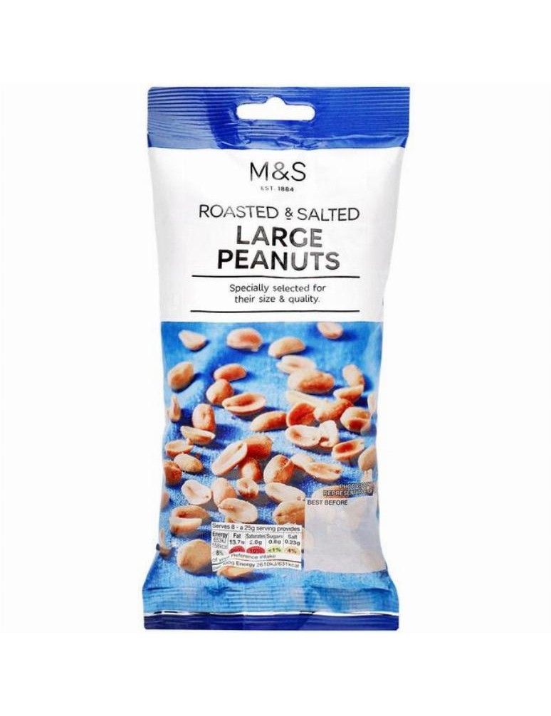 Arašídy pražené a solené