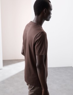 Tričko z prémiové bavlny, úzký střih