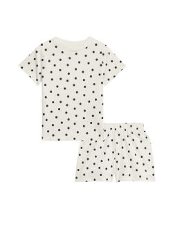 Puntíkované pyžamo z čisté bavlny (1–16 let)