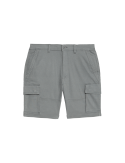 Strečové kapsáčové šortky