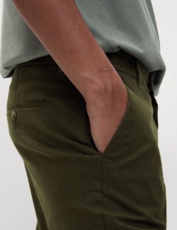 Regular Fit Stretch Chino Shorts