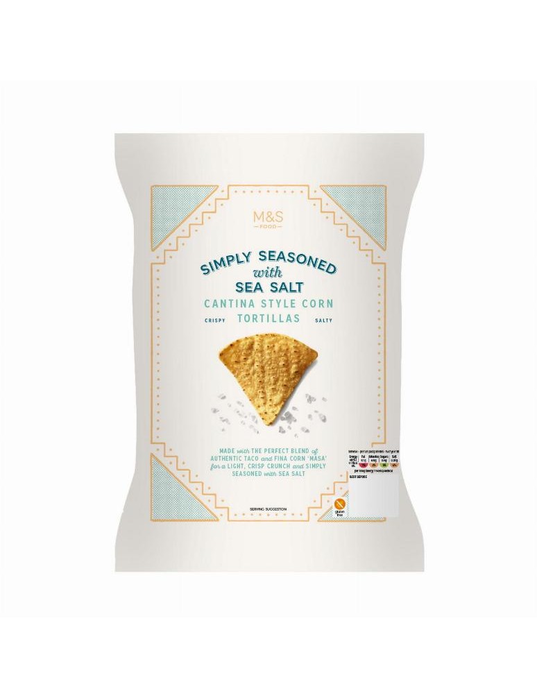 Jemně solené kukuřičné tortillové lupínky